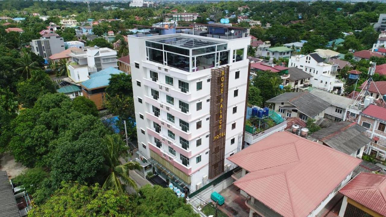 Rose Palace Hotel Yangon Exterior foto